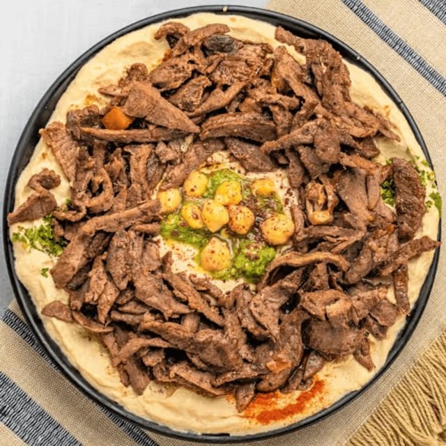 Hummus Bi Lahma.