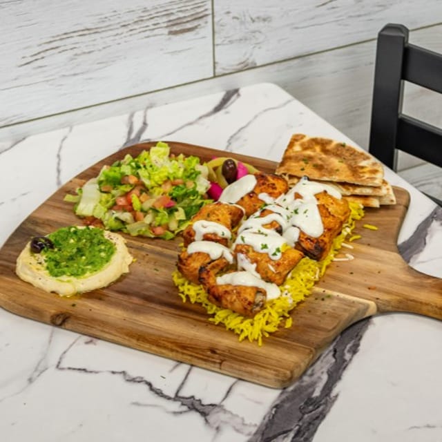 Chicken Tikka Kebab.