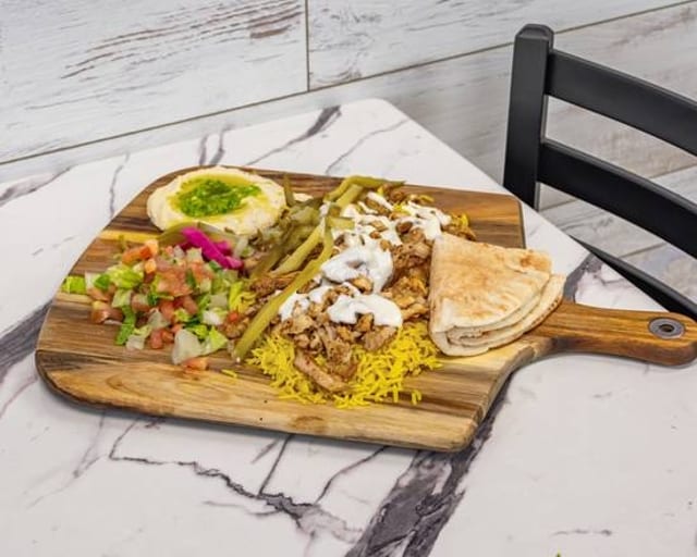 Chicken Shawarmah Plate.